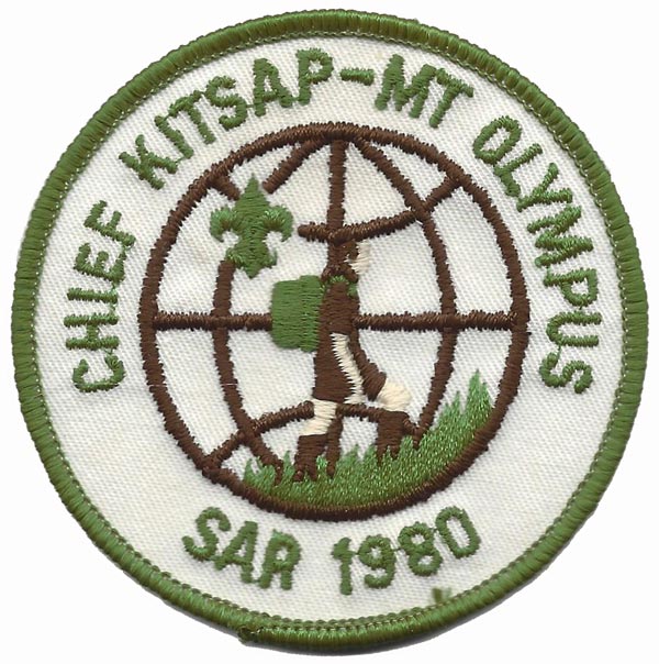 Cascade District 1989 Camporee patch Chief Seattle Council 